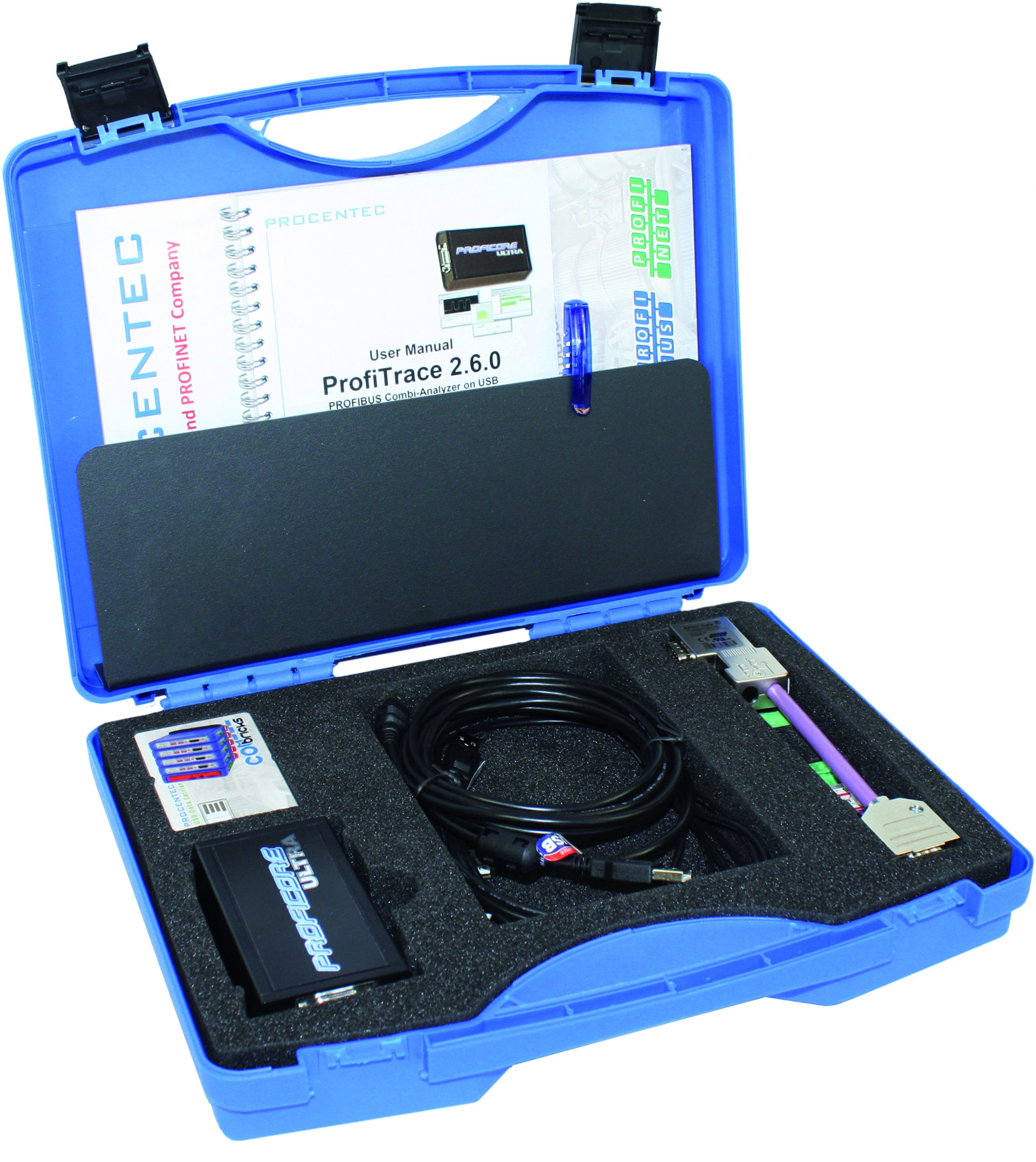 Anybus Diagnostics (formerly Procentec) ProfiTrace PROFIBUS Troubleshooting Kit Ultra Plus, 37021