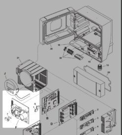 Power Supply Board Promass 40/8X/65 220VAC - 50098557