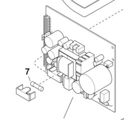 Endress + Hauser Power Supply Board Promass 40/8X/65 220VAC - 50098557