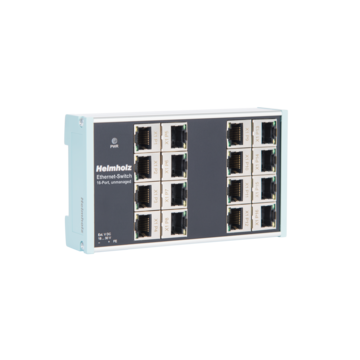 Helmholz Industrial Ethernet Switch 16-Port Unmanaged 10/100Mbit