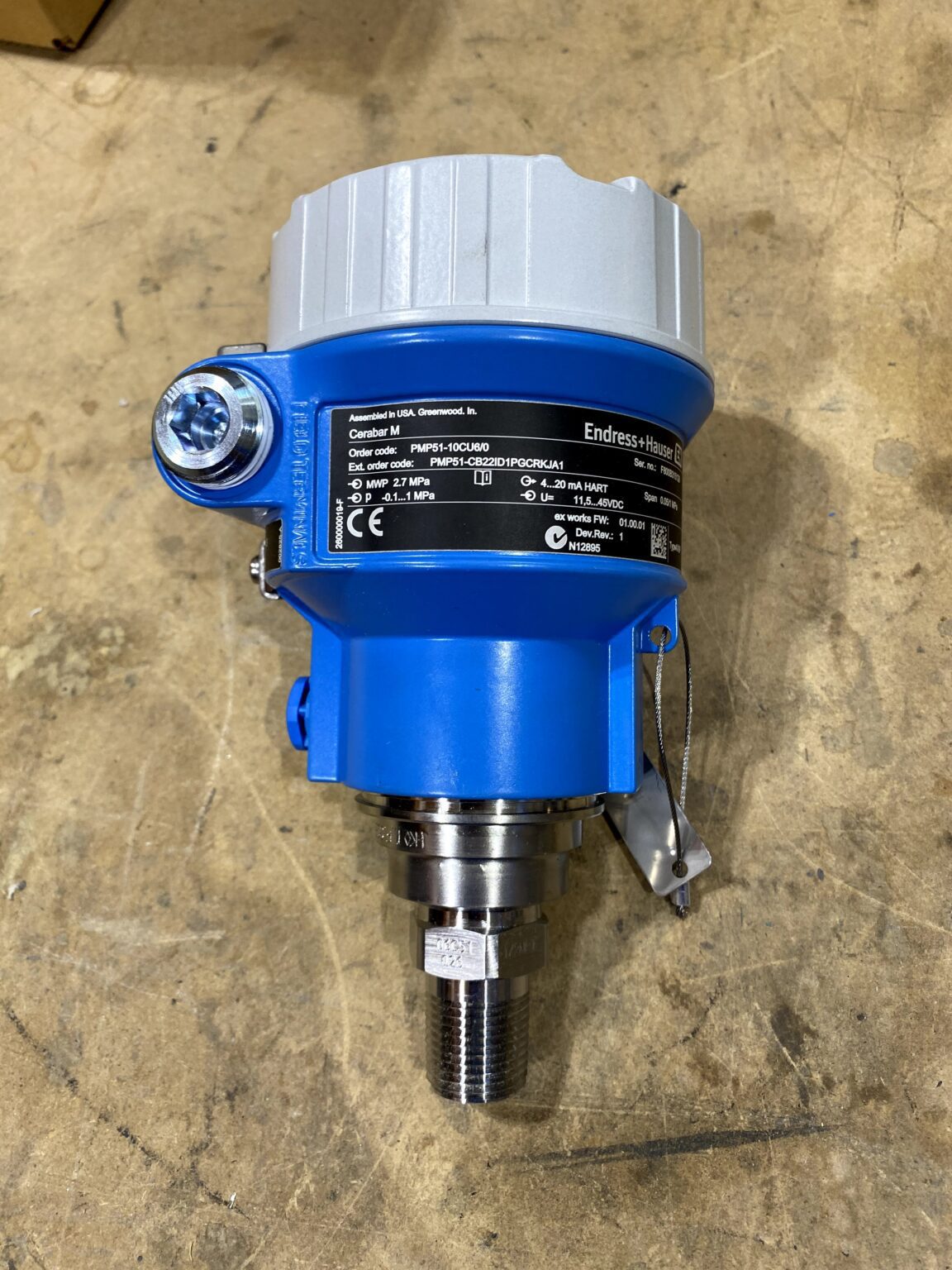 Absolute & Gauge Cerabar PMP51|Streamline Process Management