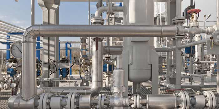 Endress + Hauser Details of a modern natural gas processing plant