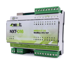 4neXt NXT-D16, 16 digital inputs/outputs configurable via software