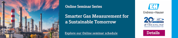 Endress+Hauser Smarter Gas Measurement for a Sustainable Tomorrow